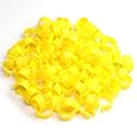Chicken Inner Diameter 16/18/20/25mm Foot Ring Without Text Label Buckle Poultry Leg Chick Duck Goose Animal Identification Tool for Easy Flock Management(Yellow 100PCS,16mm)
