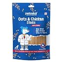Petoska Chicken &amp; Oats Dog Treats – 100 g Crunchy Chew Sticks for All Breeds, Digestive &amp; Gut‑Friendly Snack, Protein‑Rich Natural Dog Jerky for Puppies &amp; Adult Dogs