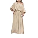 CHICME Women 2 Piece Summer Outfit Off Shoulder Flowy Wide Leg Pants Set