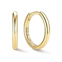 ChicSilver 925 Sterling Silver Hoop Earrings for Women, 8-20MM Small Hoops