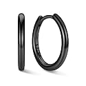 ChicSilver 925 Sterling Silver Hoop Earrings for Women, 8-20MM Small Hoops