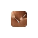 ChicSilver 925 Sterling Silver Initial Necklace for Women Dainty Letter Jewelry Personalized Gift