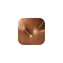 ChicSilver 925 Sterling Silver Initial Necklace for Women Dainty Letter Jewelry Personalized Gift
