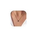 ChicSilver 925 Sterling Silver Initial Necklace for Women Dainty Letter Jewelry Personalized Gift