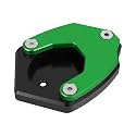 CHIFUN Kickstand Enlarger Pad Side Stand Extension Plate for Versys650 Versys 650 2010-2026 (Green)