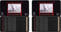 ChiggiWiggi 24 Artist Graphite Pencil Set for Sketching, Drawing and Shading with Metal Case Pencil