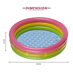 3 feet inflatable baby bath tub water pool for kids swimming pool with air pump