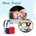 Durable Nursing-Maternity Diaper Backpack Mother Baby Diaper Nappy Changing Bag Travel Shoulder Bag for Mom Travel (Multicolor)