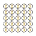 Childhood Cancer Awareness Wholesale Pack/Bulk Pins - Gold Ribbon/Butterfly Pins for Childhood Cancer Awareness - Perfect for Support Groups, Events, Gift-Giving and Fundraising