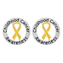 Childhood Cancer Awareness Wholesale Pack/Bulk Pins - Gold Ribbon/Butterfly Pins for Childhood Cancer Awareness - Perfect for Support Groups, Events, Gift-Giving and Fundraising