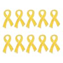 Childhood Cancer Awareness Wholesale Pack/Bulk Pins - Gold Ribbon/Butterfly Pins for Childhood Cancer Awareness - Perfect for Support Groups, Events, Gift-Giving and Fundraising