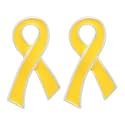 Childhood Cancer Awareness Wholesale Pack/Bulk Pins - Gold Ribbon/Butterfly Pins for Childhood Cancer Awareness - Perfect for Support Groups, Events, Gift-Giving and Fundraising