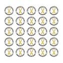 Childhood Cancer Awareness Wholesale Pack/Bulk Pins - Gold Ribbon/Butterfly Pins for Childhood Cancer Awareness - Perfect for Support Groups, Events, Gift-Giving and Fundraising