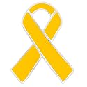 Childhood Cancer Awareness Wholesale Pack/Bulk Pins - Gold Ribbon/Butterfly Pins for Childhood Cancer Awareness - Perfect for Support Groups, Events, Gift-Giving and Fundraising