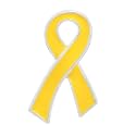 Childhood Cancer Awareness Wholesale Pack/Bulk Pins - Gold Ribbon/Butterfly Pins for Childhood Cancer Awareness - Perfect for Support Groups, Events, Gift-Giving and Fundraising