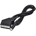 CHILDMORY 5.9FT 1.8m RGB Scart AV Cable Lead Compatible for Saturn Game Console