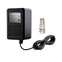 CHILDMORY AC Adapter Power Supply with F Plug Female Adapter F Type Male Coax to RCA Female Jack RF Video TV Connector for 2600 System Console US Plug