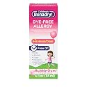 Children's Benadryl Liquid Medicine, 12.5 mg Diphenhydramine HCl, 4 fl. oz