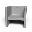 Children's Factory 3-in-1 Cube Chairs for Kids, Kids Chair, Gray, 1
