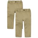 The Children's Place Baby Boys' Skinny Chino Pants, Pack of Two