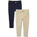The Children's Place Baby Girls' And Toddler Ponte Knit Pull on Jeggings