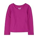 The Children's Place Baby-Girls and Toddler Basic Long Sleeve Layering Tees
