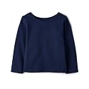 The Children's Place Baby-Girls and Toddler Basic Long Sleeve Layering Tees
