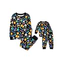 The Children's Place Baby and Kids' Sibling Matching Halloween and Holiday Pajama Sets, Cotton