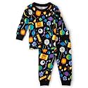 The Children's Place Baby and Kids' Sibling Matching Halloween and Holiday Pajama Sets, Cotton