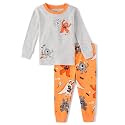 The Children's Place Baby and Kids' Sibling Matching Halloween and Holiday Pajama Sets, Cotton