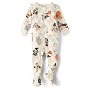 The Children's Place Baby and Kids' Sibling Matching Halloween and Holiday Pajama Sets, Cotton