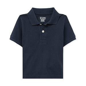 The Childrens Place Boys Short Sleeve Uniform