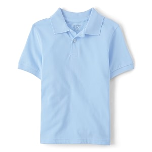 The Childrens Place Boys Short Sleeve Uniform