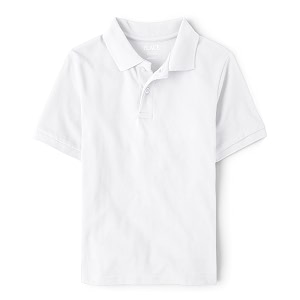 The Childrens Place Boys Short Sleeve Uniform