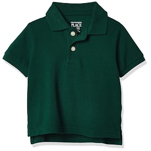 The Childrens Place Boys Short Sleeve Uniform