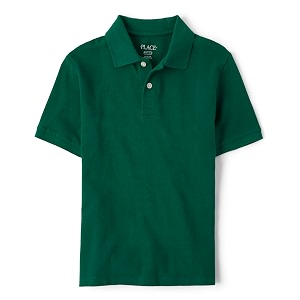 The Childrens Place Boys Short Sleeve Uniform