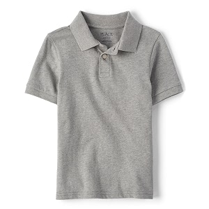 The Childrens Place Boys Short Sleeve Uniform