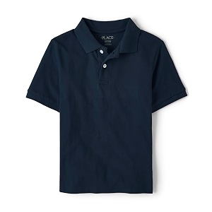The Childrens Place Boys Short Sleeve Uniform