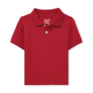 The Childrens Place Boys Short Sleeve Uniform