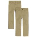 The Children's Place Boys' Stretch Relaxed Straight Chino Pants, Multipacks