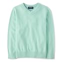 The Children's Place Boys' Long Sleeve V-Neck Pullover Sweater