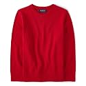 The Children's Place Boys' Long Sleeve V-Neck Pullover Sweater