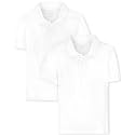 The Children's Place Boys' Short Sleeve Pique Polo, 2 Pack