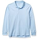 The Children's Place boys Long Sleeve Pique Polo