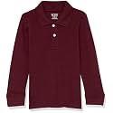 The Children's Place boys Long Sleeve Pique Polo