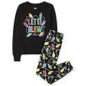 The Children's Place Family Matching Christmas Pajama Sets, Cotton