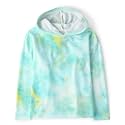 The Children's Place Girls' Active Long Sleeve Hooded Sweatshirt