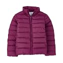 The Children's Place Girls' Medium Weight Wind-Resistant, Water-Resistant Puffer Jacket