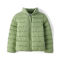 The Children's Place Girls' Medium Weight Wind-Resistant, Water-Resistant Puffer Jacket