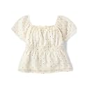 The Children's Place Girls' Smocked Short Sleeve Tops